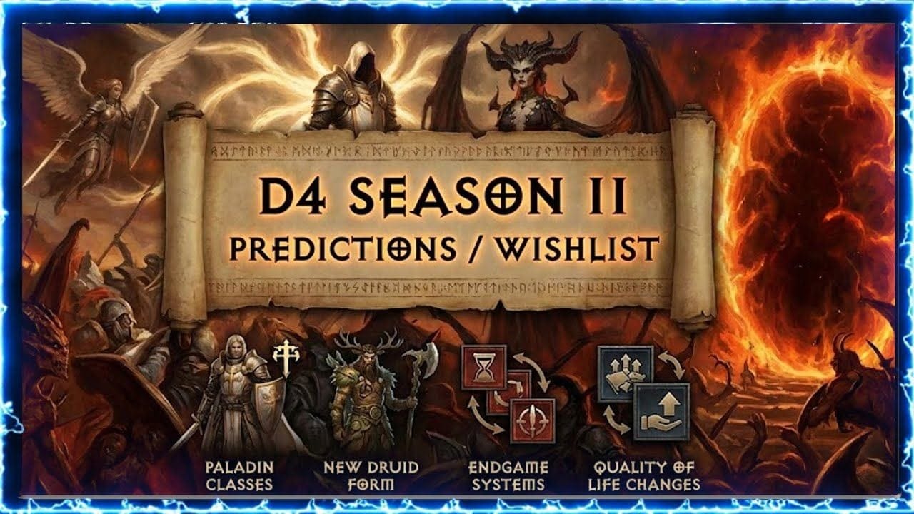 Diablo 4 Season 11 Predictions / Wishlist From New Dev Update Stream Coming...