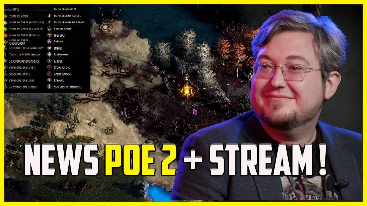 PoE 2 : News et rappel du stream du 4 décembre !