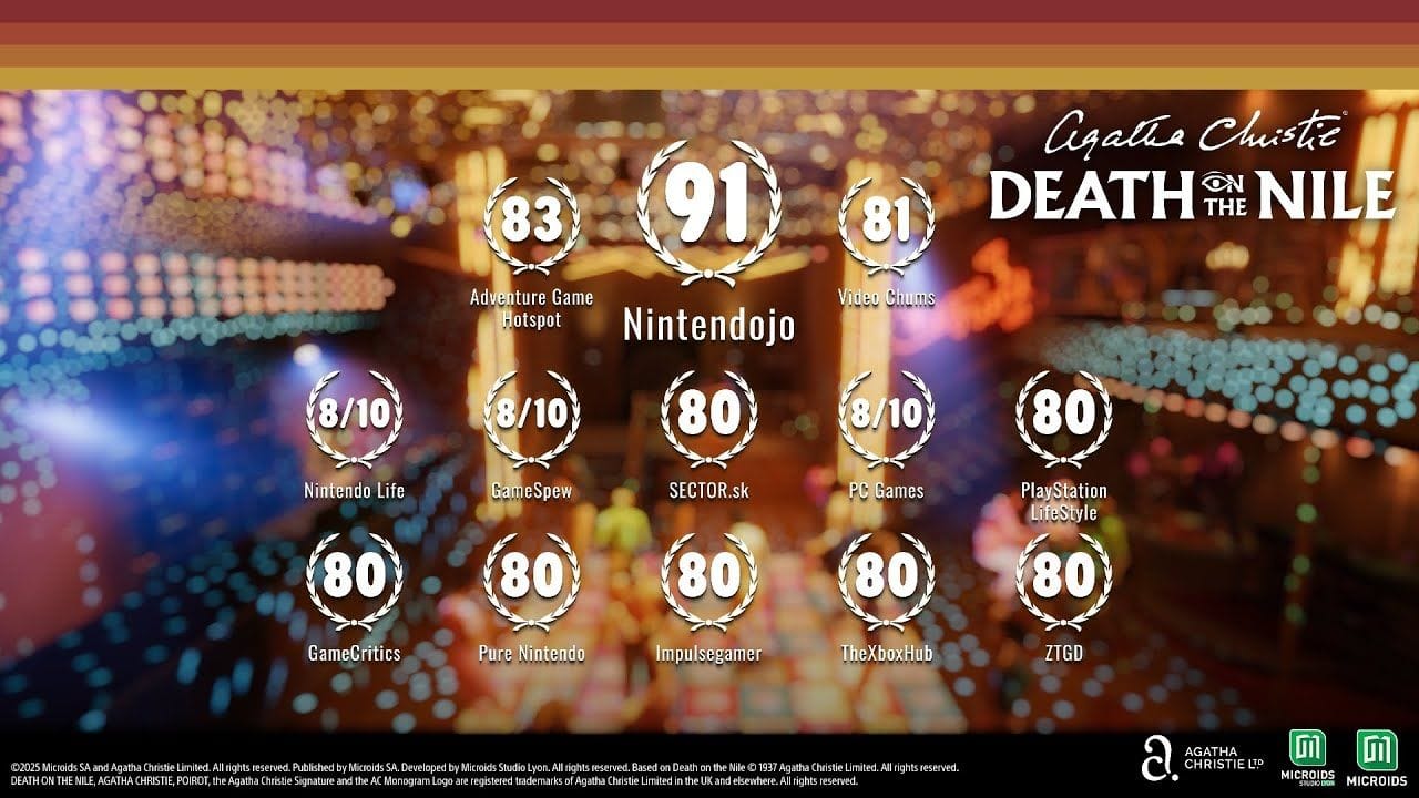 Agatha Christie – Death on the Nile – Accolades Trailer