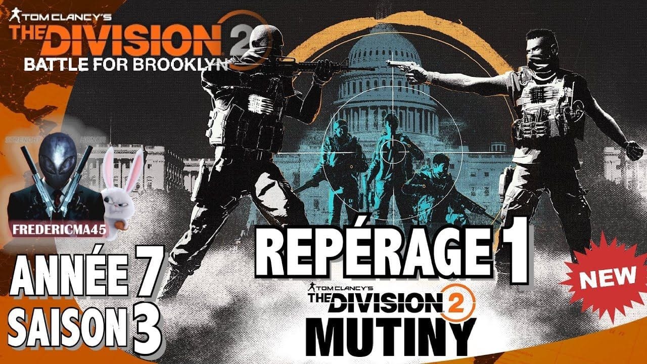 THE DIVISION 2 - REPÉRAGE 1 + Activité 1 2 3 & DÉCOUVERTE SAISON 3 ANNÉE 7 MUTINY / MUTINERIE