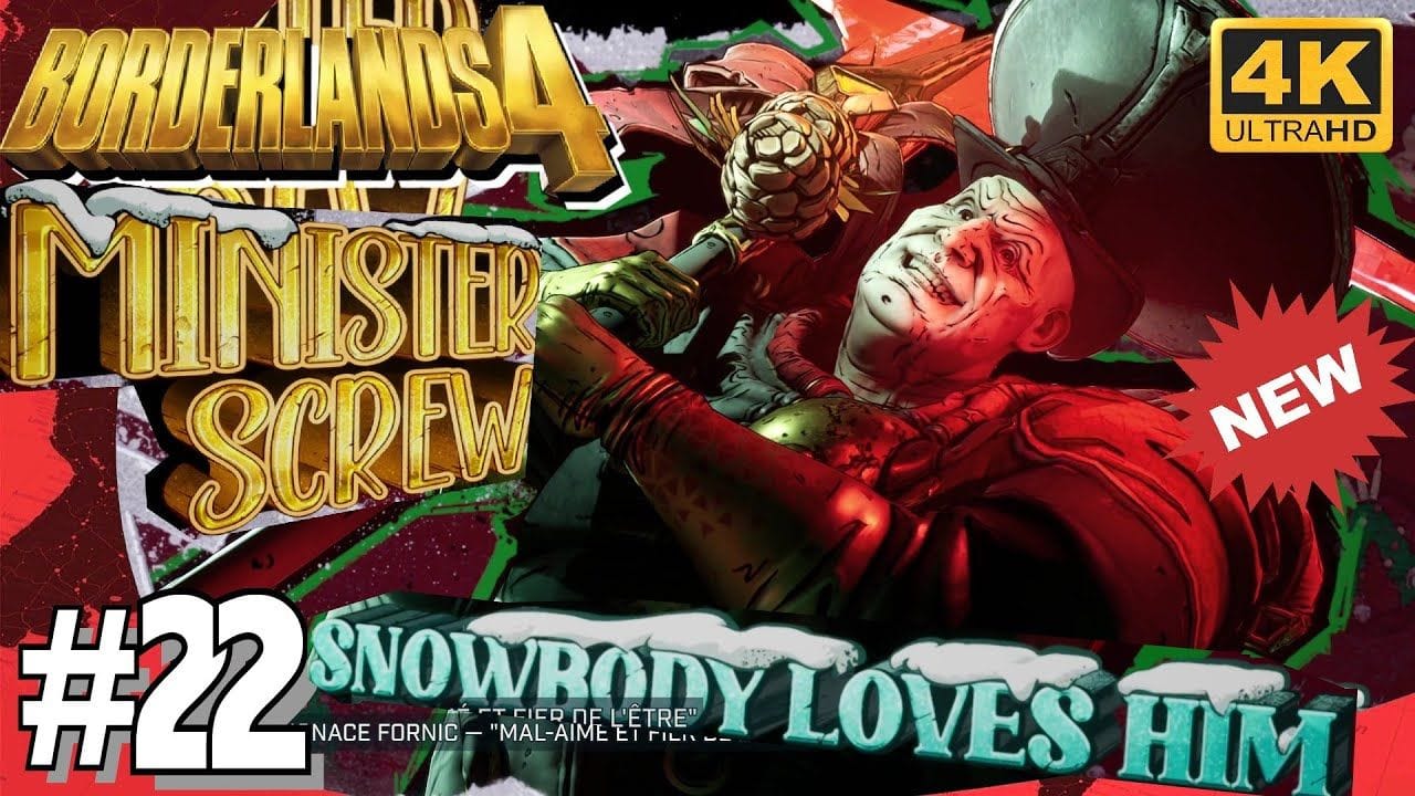 BORDERLANDS 4 - COMPLOT ANTI-SAINT-MERCENAIRE & IGNACE FORNIC & DONK Boss Fight #22 4K Ultra