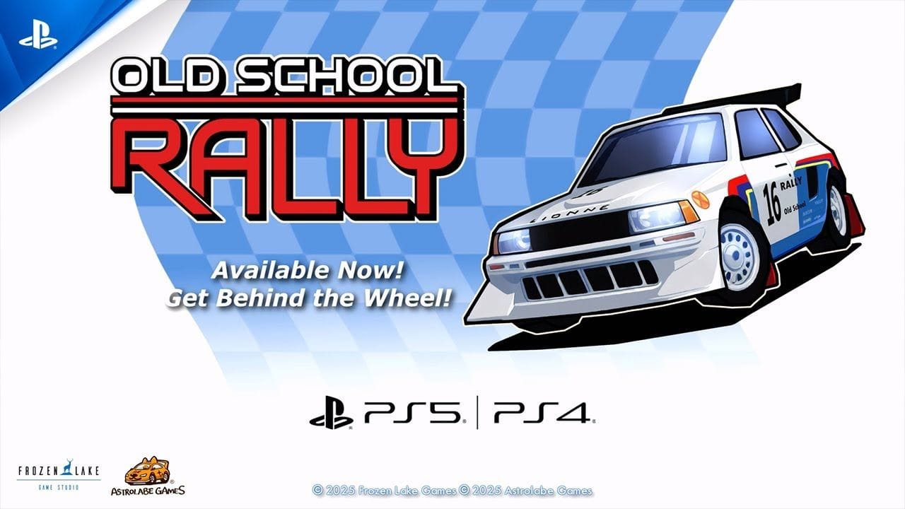 Old School Rally - Launch Trailer | PS5 & PS4 Games