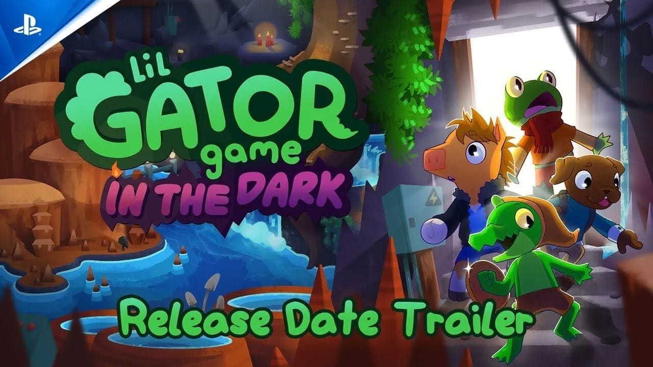 Lil Gator Game - In the Dark Release Date Announcement | PS5 & PS4 Games