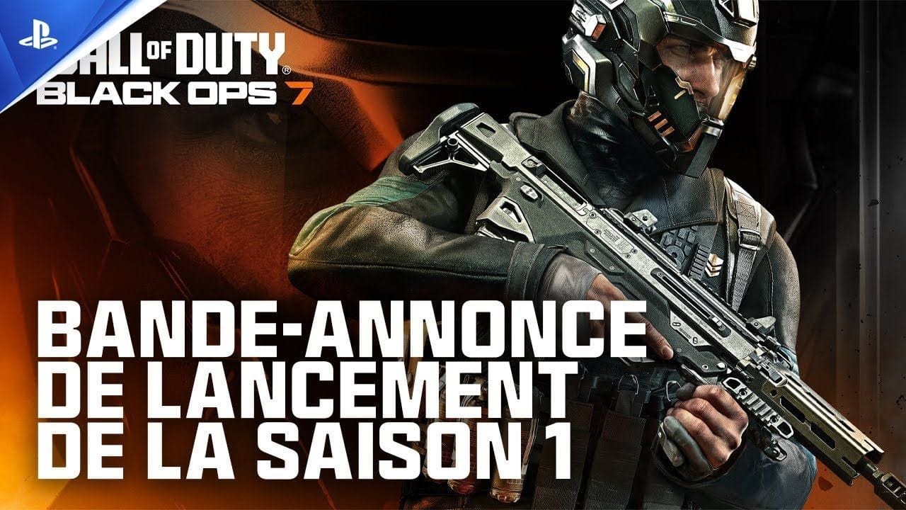 Call of Duty: Black Ops 7 - Trailer de lancement de la saison 1 | PS5, PS4