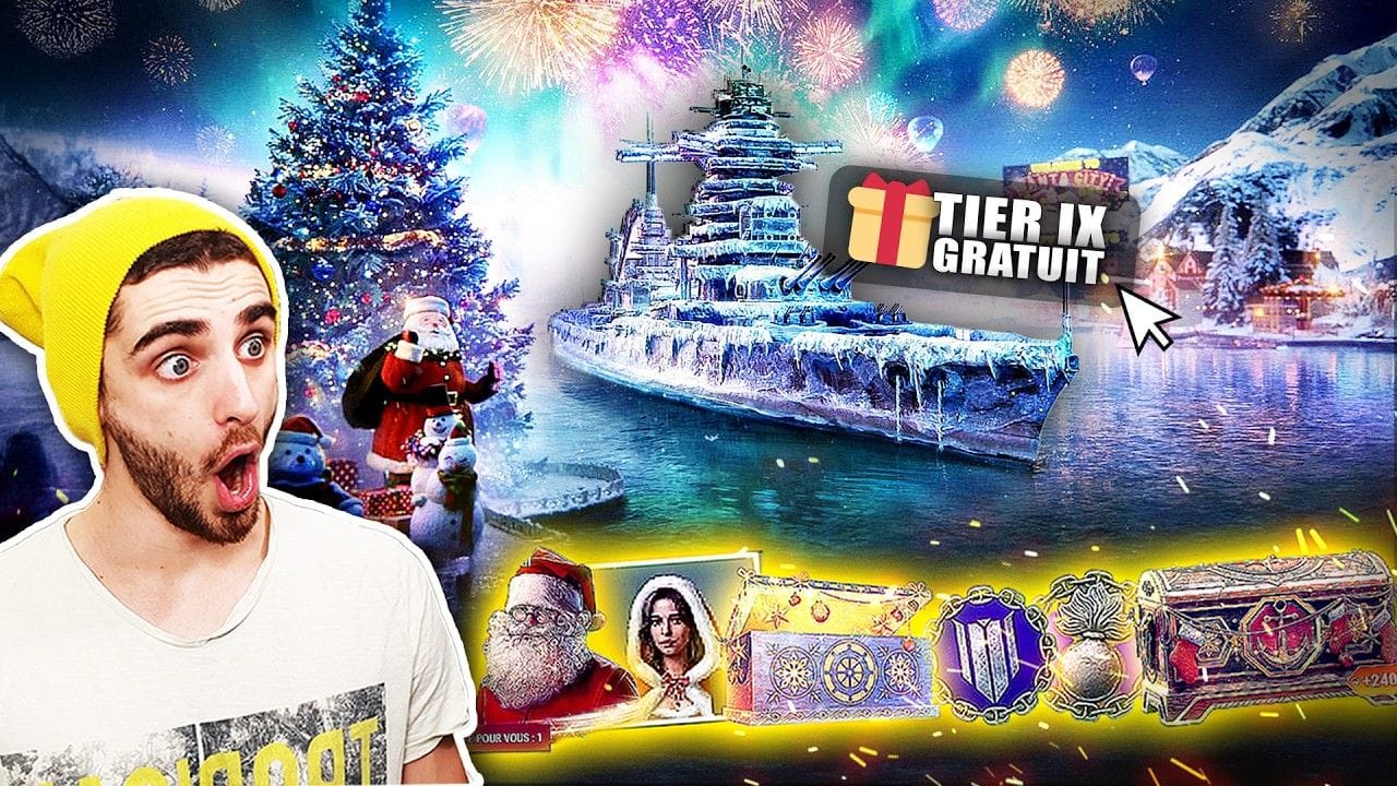 World or Warships : Mise à Jour de NOËL ! Navire Offert, Calendrier de l'AVENT, Cadeaux (MAJ 14.11)