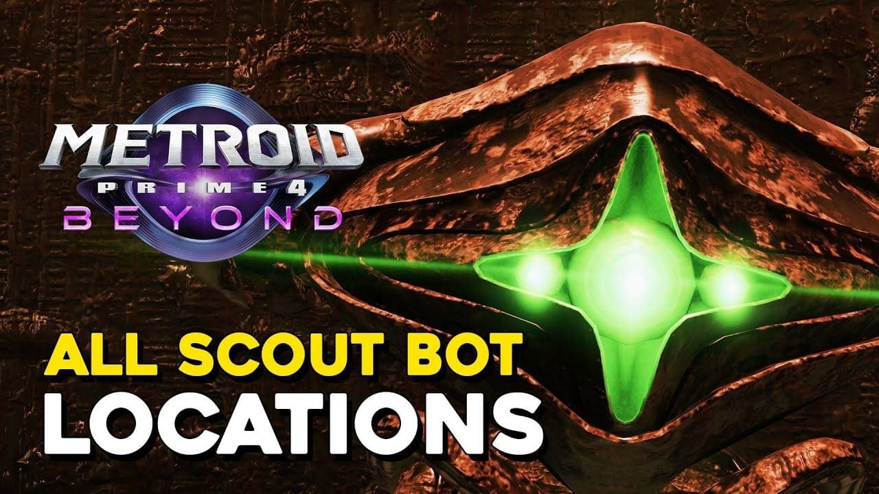 Metroid Prime 4 All Scout Bot Locations