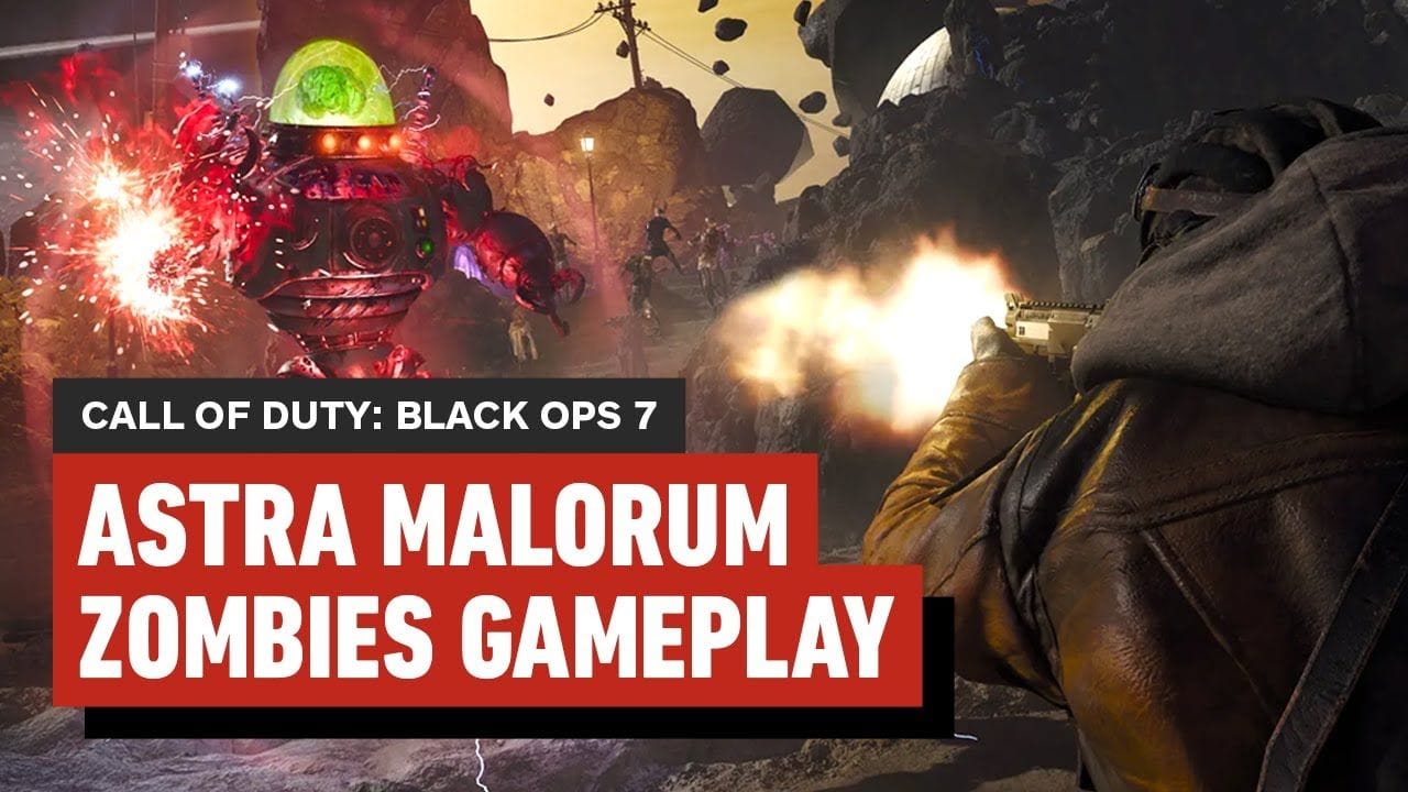Call of Duty: Black Ops 7 – Astra Malorum Zombies Map Gameplay (Season 1) | 4K 60FPS