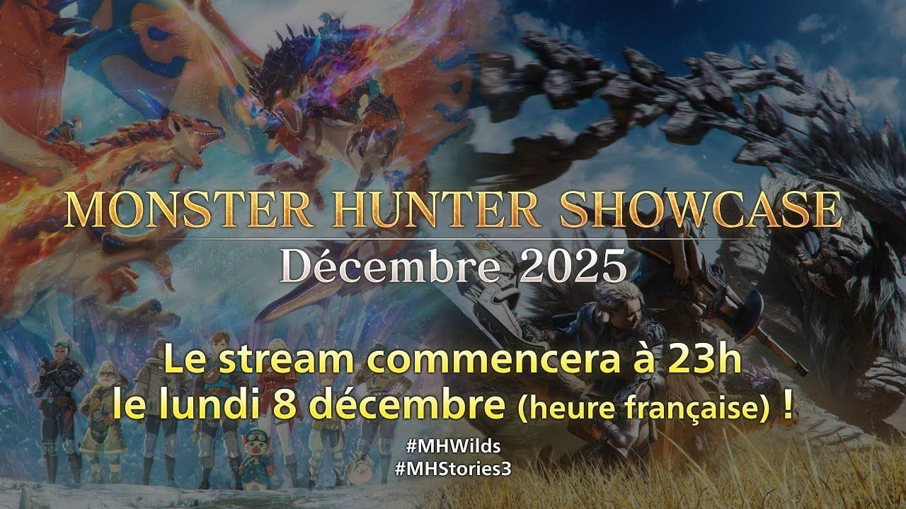 Capcom annonce un showcase dédié à Monster Hunter - Playscope