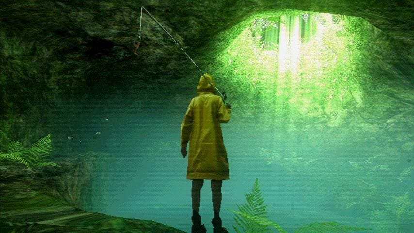 L'énigmatique About Fishing n'est clairement pas qu'un jeu de pêche