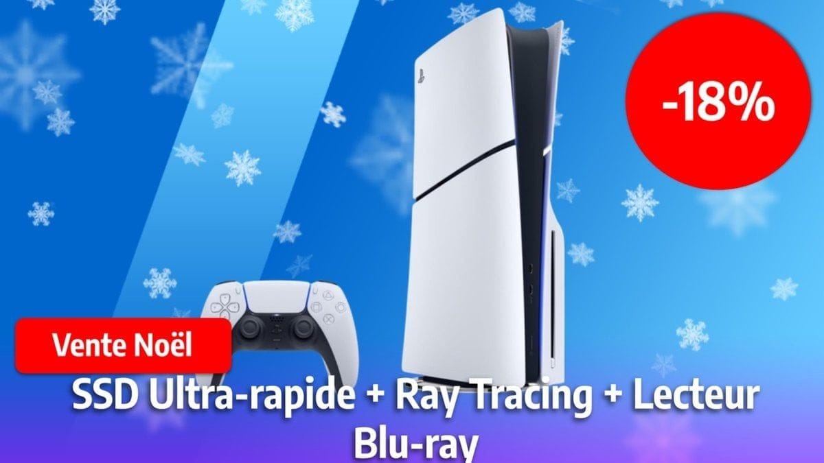 La PlayStation 5 est en stock et en promotion pile avant Noël !