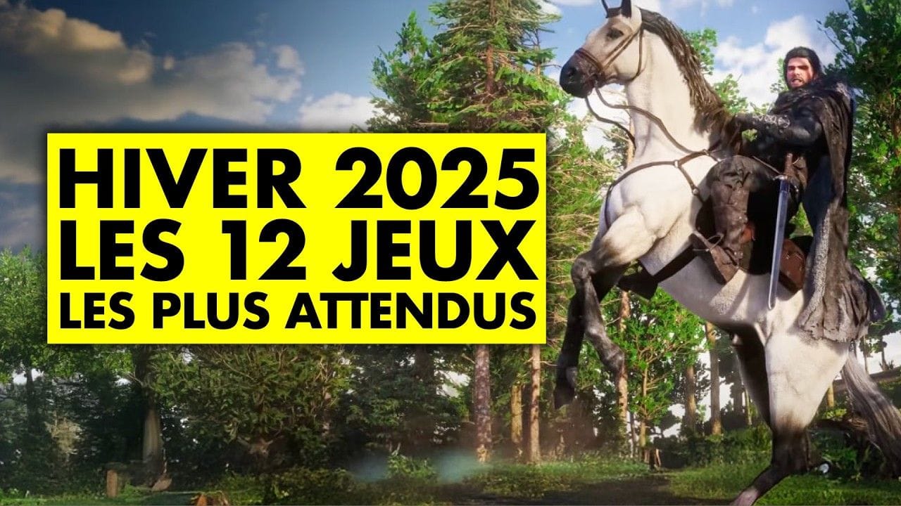Les 12 JEUX les PLUS ATTENDUS de L'HIVER 2025-2026 ! Du très LOURD à venir 🔥
