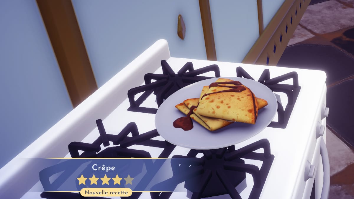 Crêpes Disney Dreamlight Valley : comment préparer cette recette de dessert 4 étoiles ?