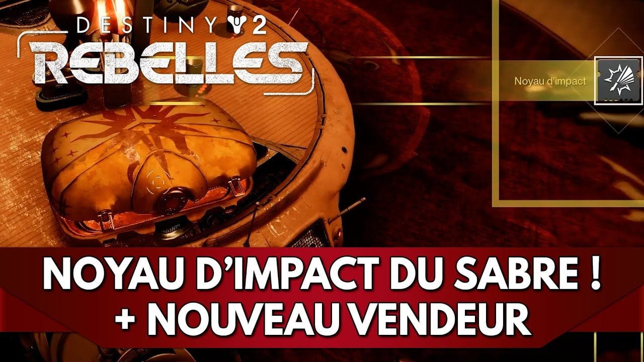 Destiny 2 Tuto FR : Noyau d'Impact + Nouveau Vendeur !