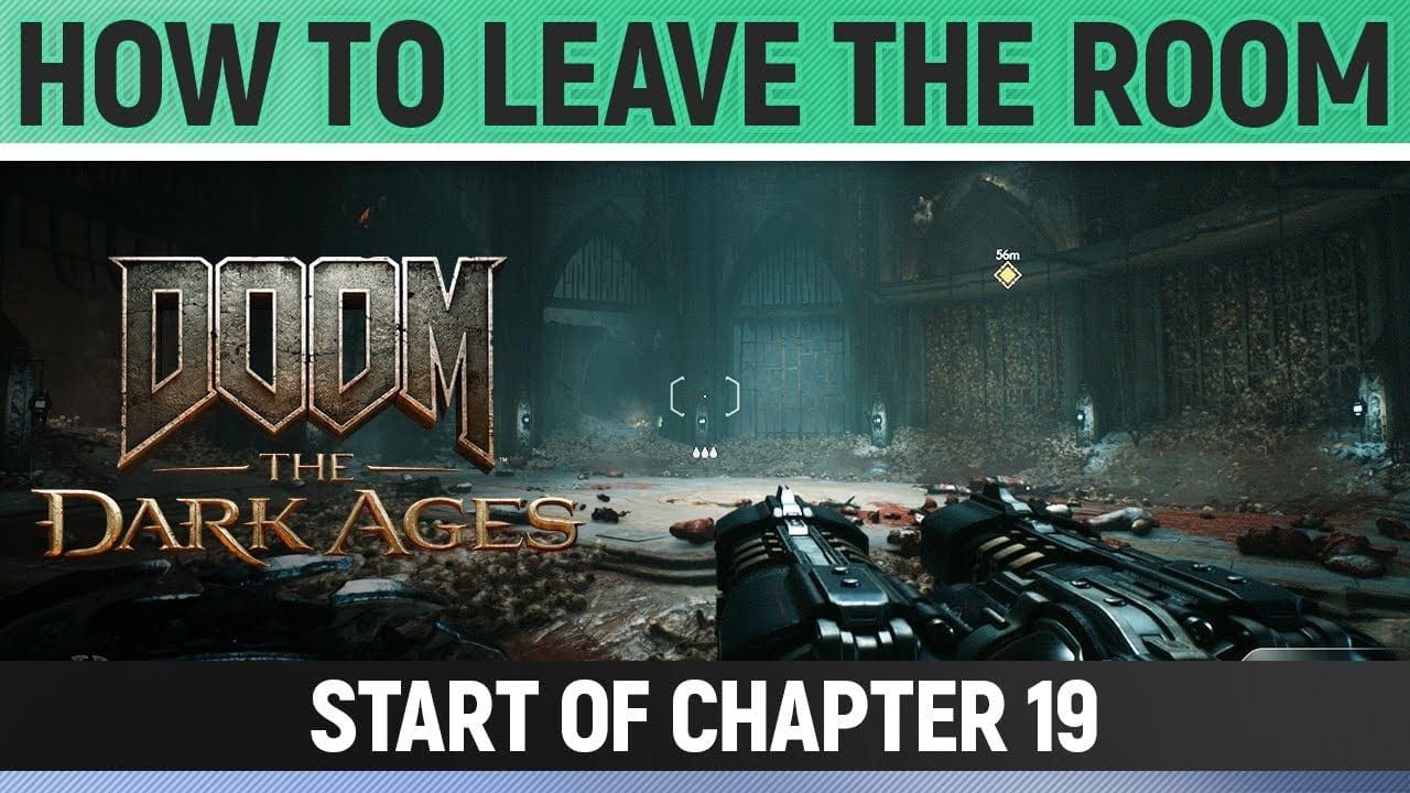 DOOM: The Dark Ages - Chapter 19 - How to leave the room at the start of  Harbor of Souls - Puzzle