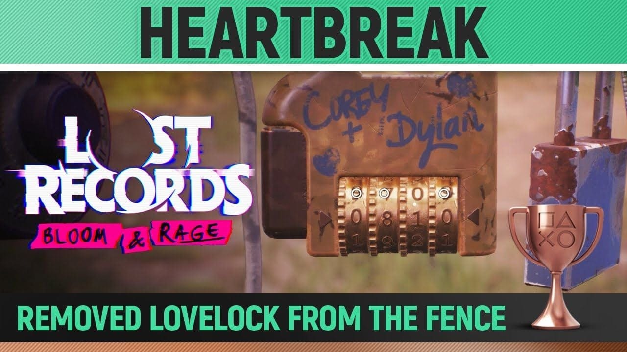 Lost Records: Bloom & Rage - Heartbreak 🏆Trophy/Achievement Guide (Lovelock Combination Chapter 10)