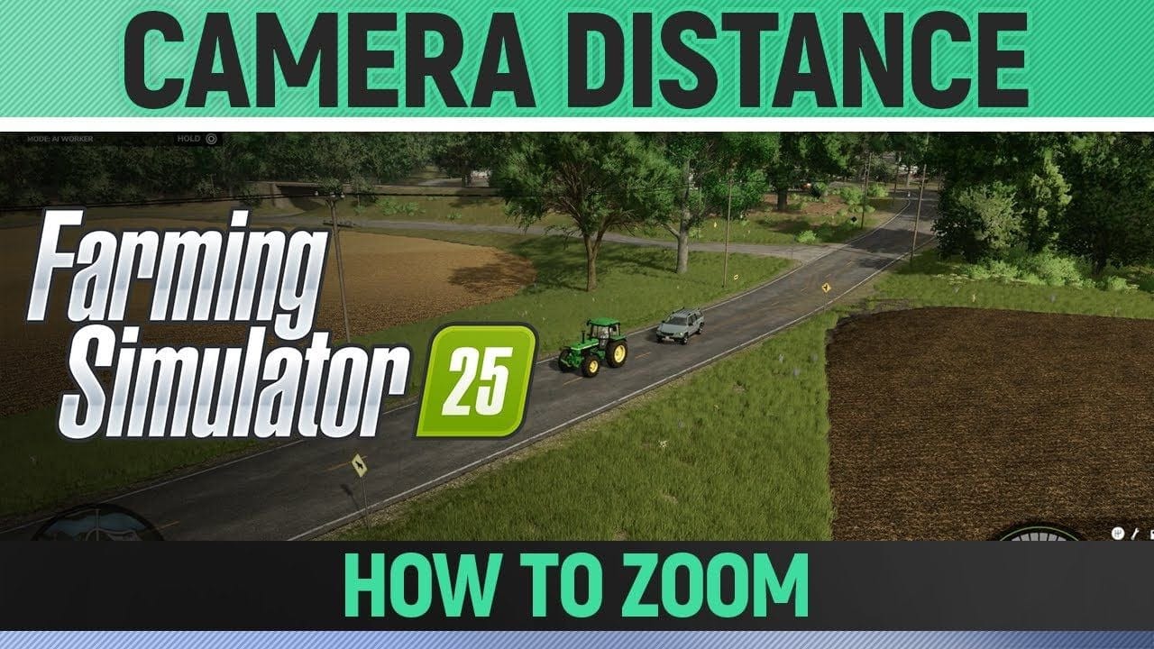 Farming Simulator 25 - How to Change Vehicle Camera Distance (Zoom)