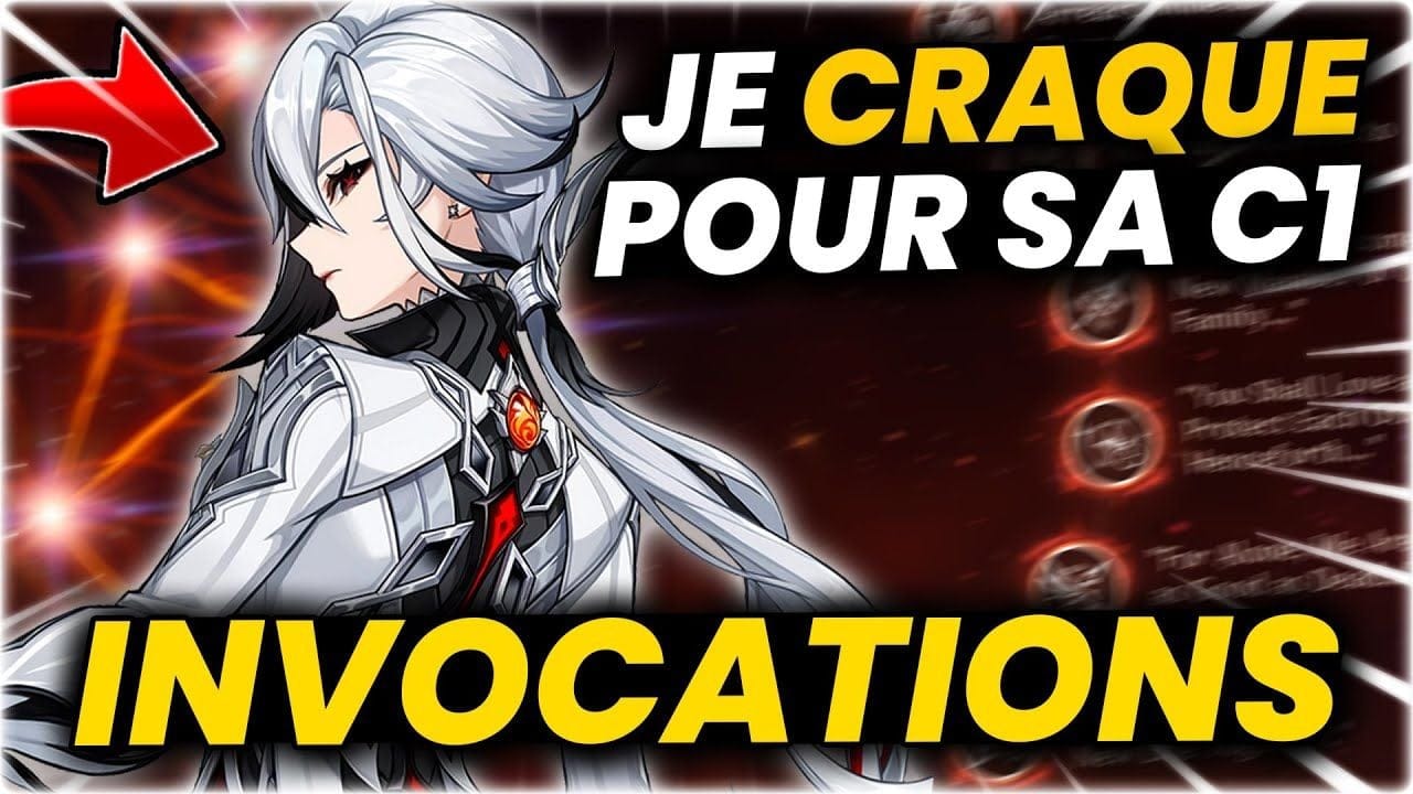 JE CRAQUE POUR SA C1 !! Invocations ARLECCHINO - Genshin Impact