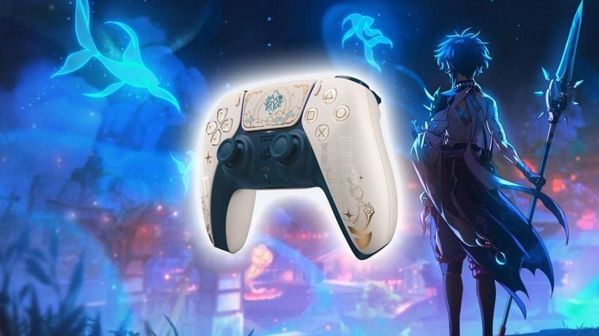 PS5 : Sony annonce une manette DualSense aux couleurs de Genshin Impact