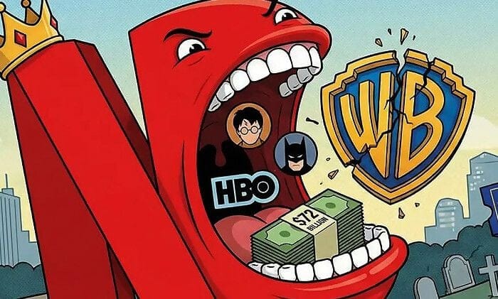 Rachat Warner Bros : Netflix remporte le deal pour 83 milliards, et promet de soutenir le cinéma
