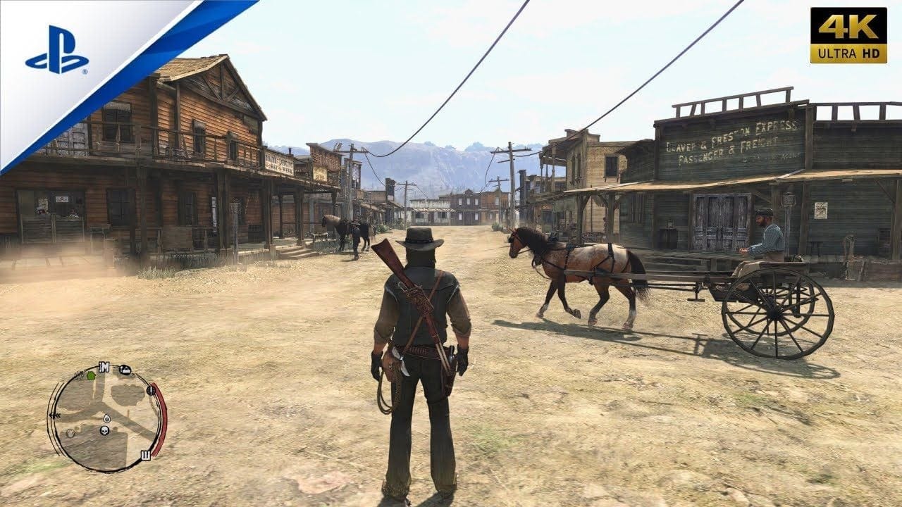 Red Dead Redemption | PS5 PRO | Next-Gen Graphic Upgrade Gameplay | 4K