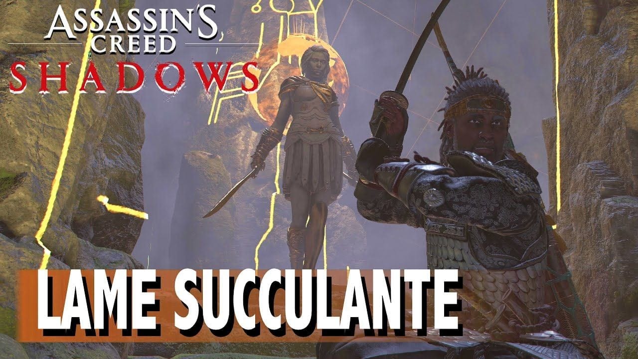 OÙ TROUVER TOUS LES ÉLÉMENTS DE LA LAME SUCCULENTE - ASSASSIN'S CREED SHADOWS