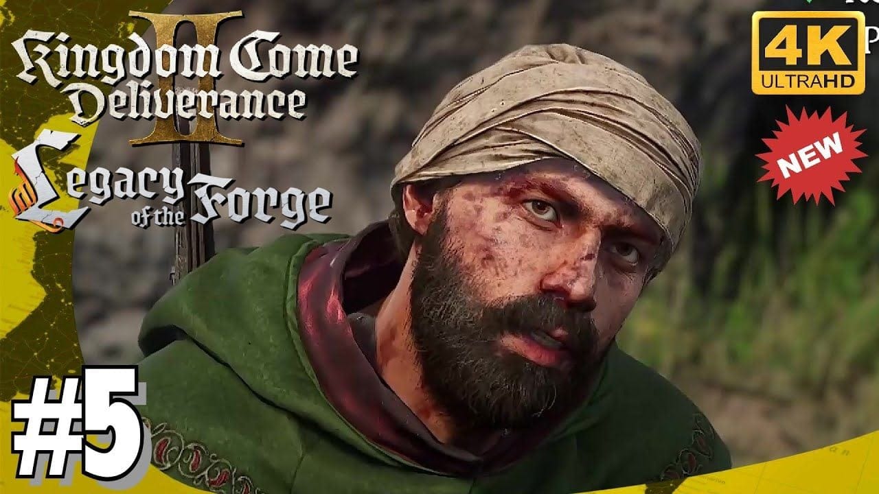 KINGDOM COME DELIVERANCE 2 - Épée légendaire Durandal brisée &  Évangélistes - Tireurs Kuttenberg