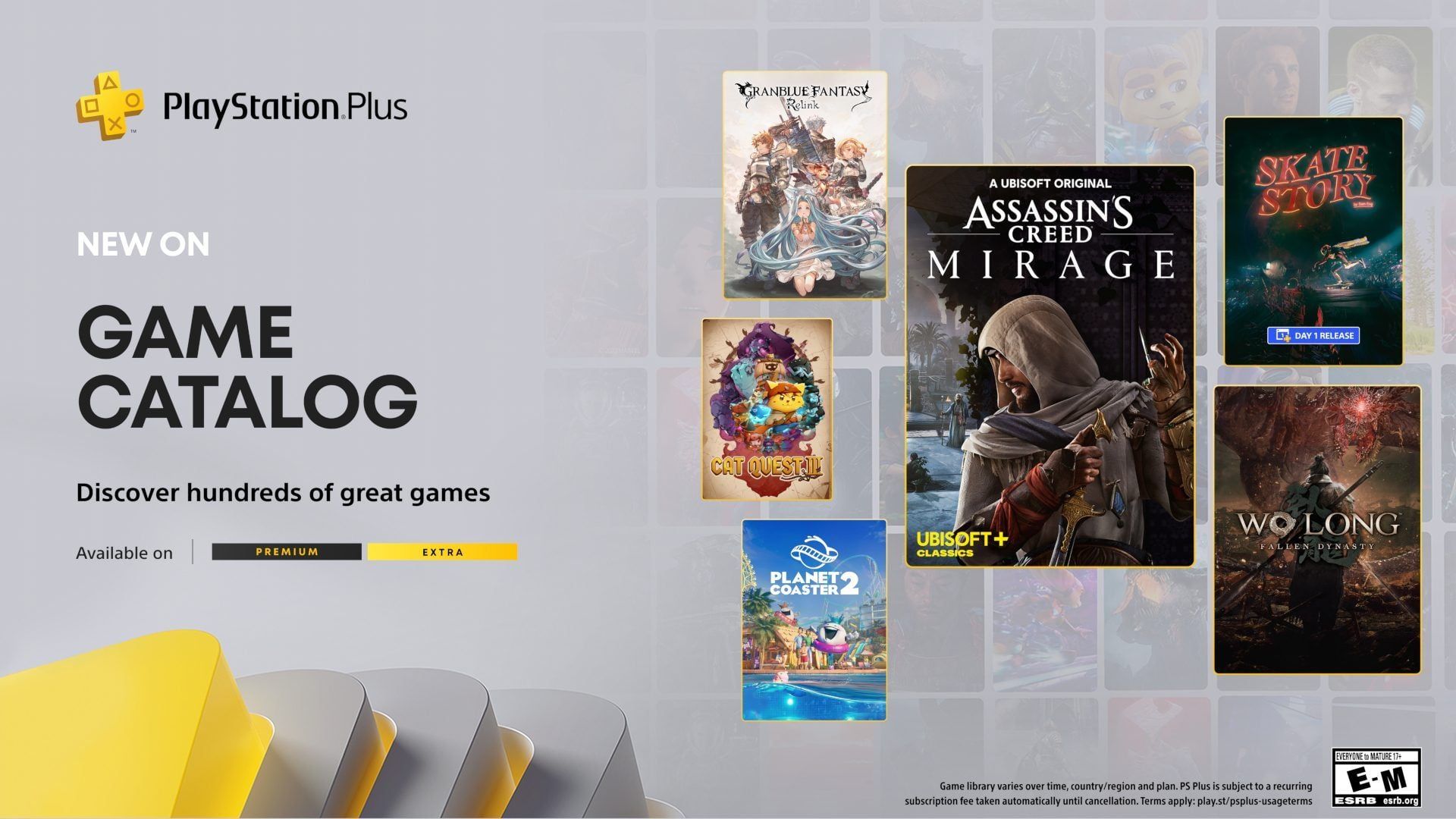 PlayStation Plus Game Catalog for December: Assassin’s Creed Mirage, Wo Long: Fallen Dynasty, Skate Story and more