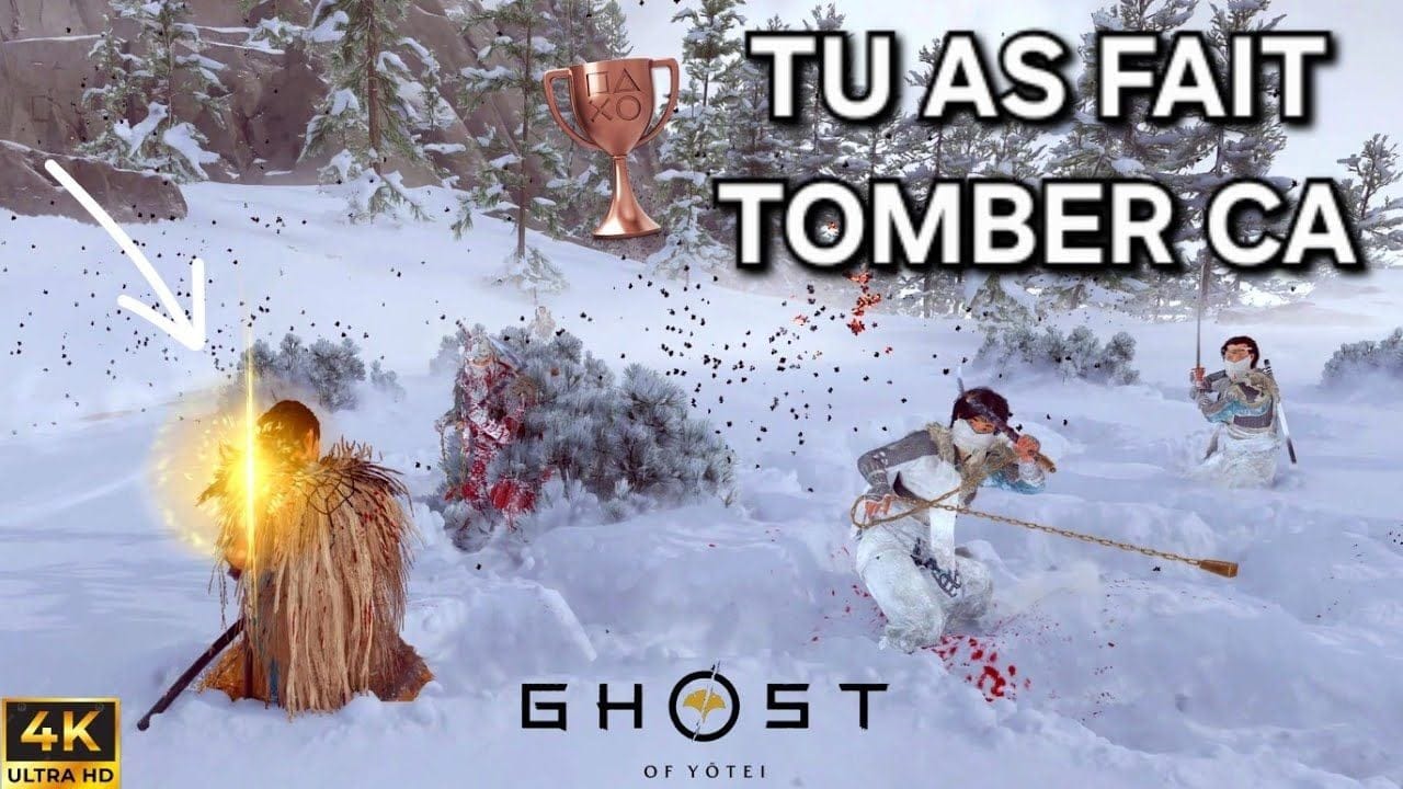 TROPHÉE Tu as Fait Tomber Ca (Désarmer un Ennemi) – GHOST OF YOTEI (4K)