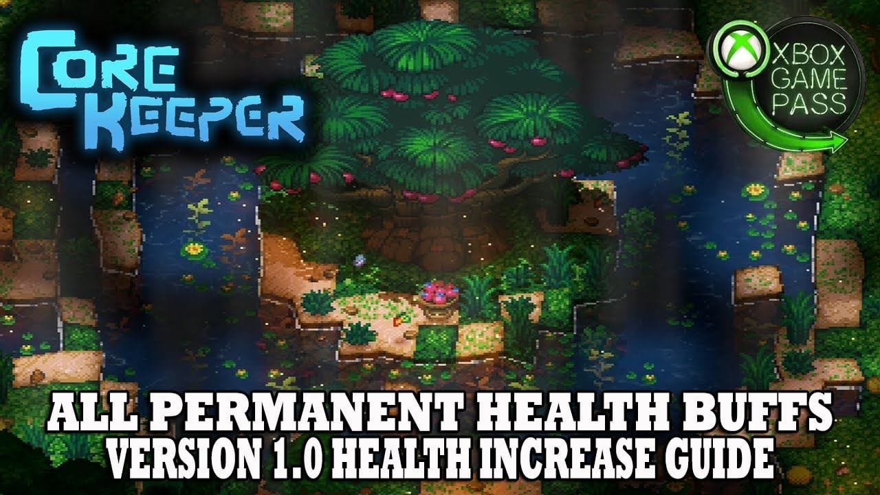 Core Keeper Health Guide | How to Permanently Increase Health | All Permanent Health Buffs
