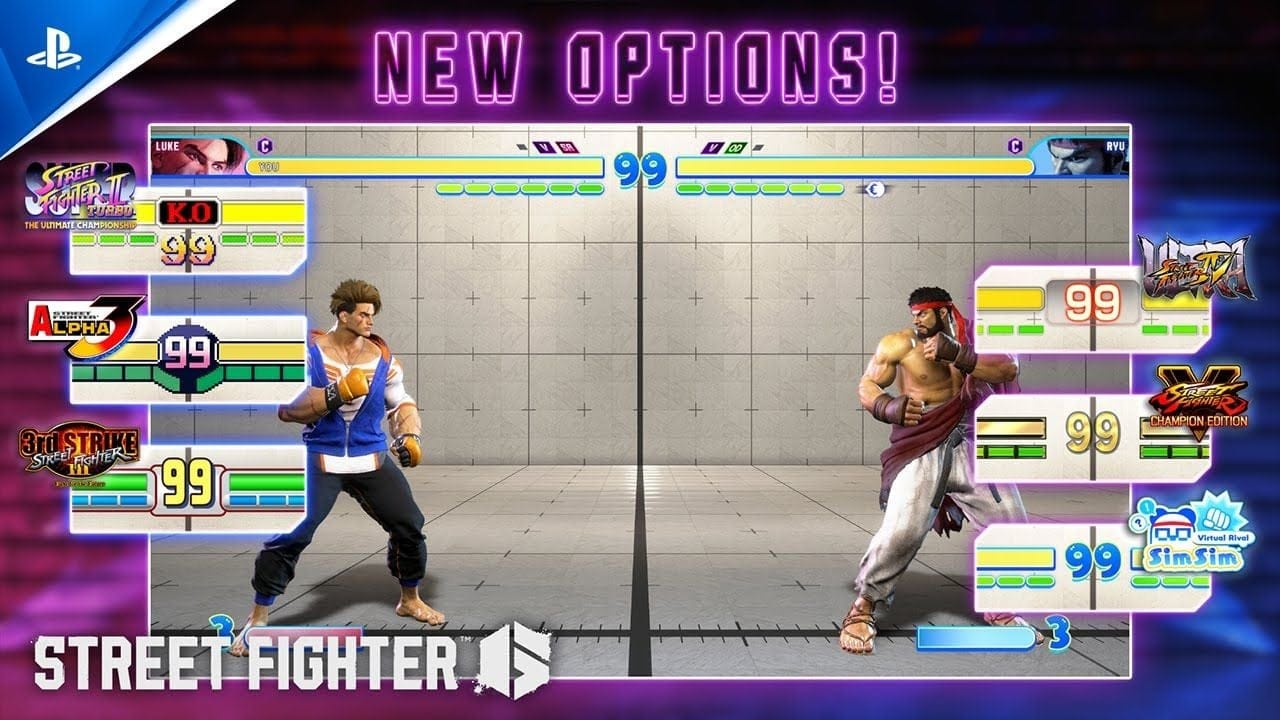 Street Fighter 6 - Battle HUD Design Setting Feature | PS5 & PS4 Games