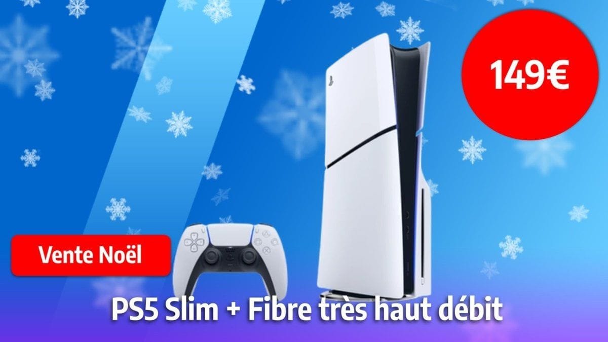 La PS5 passe à 149€ avec cette offre spectaculaire de Noël chez Bouygues Telecom