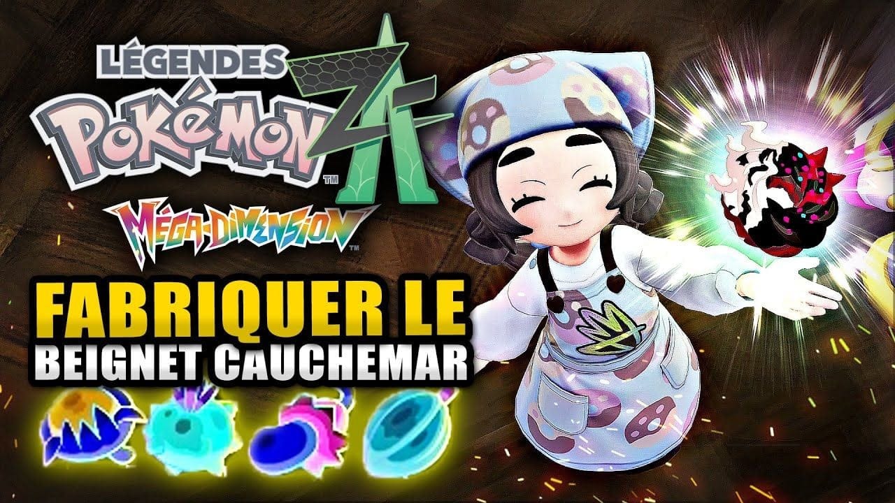 Pokemon Legends Z-A - DLC Méga Dimension : Comment Fabriquer le BEIGNET CAUCHEMAR (Solution)