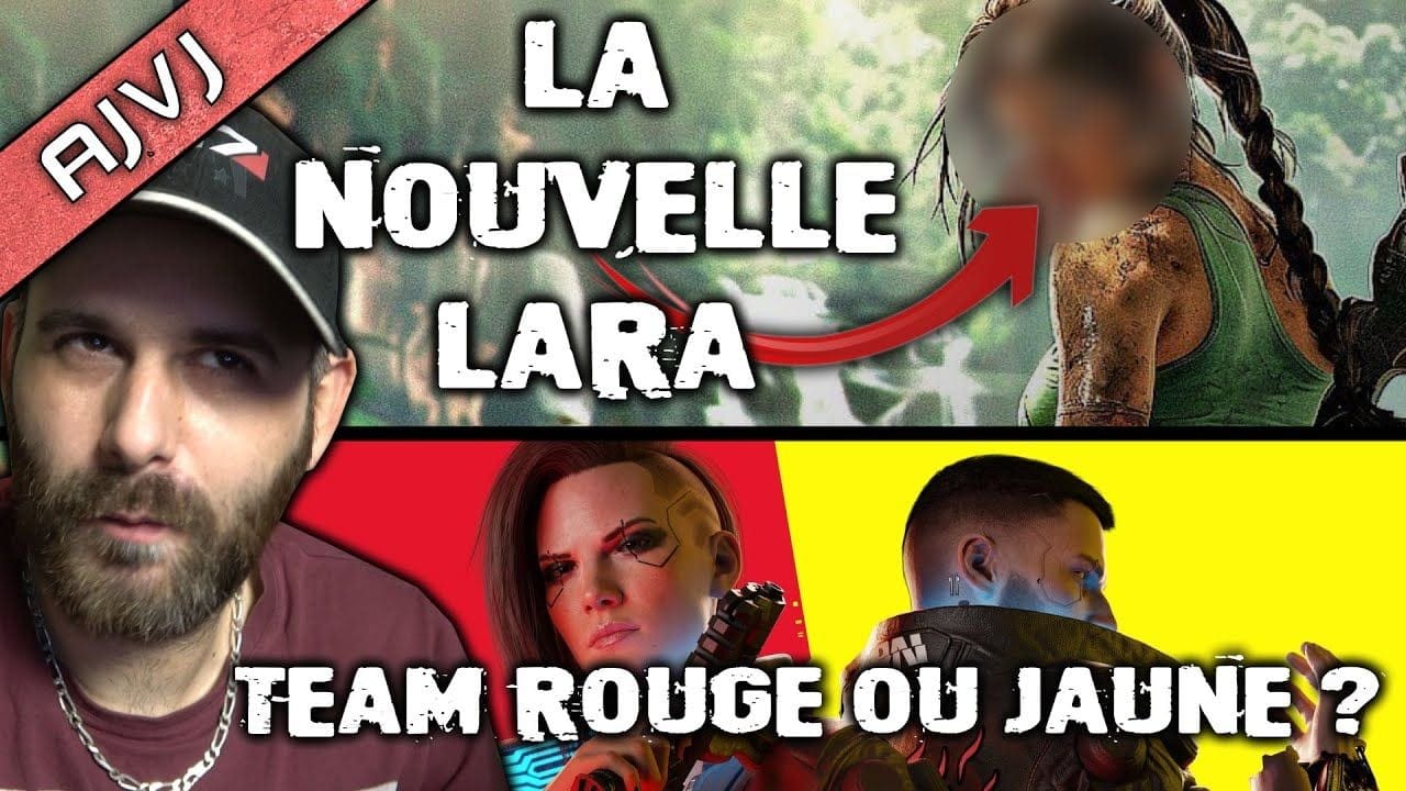 La tête de Lara Croft du nouveau jeu a leak 😯 Cyberpunk 2077 prend une petite sauce, prix abusif TGA