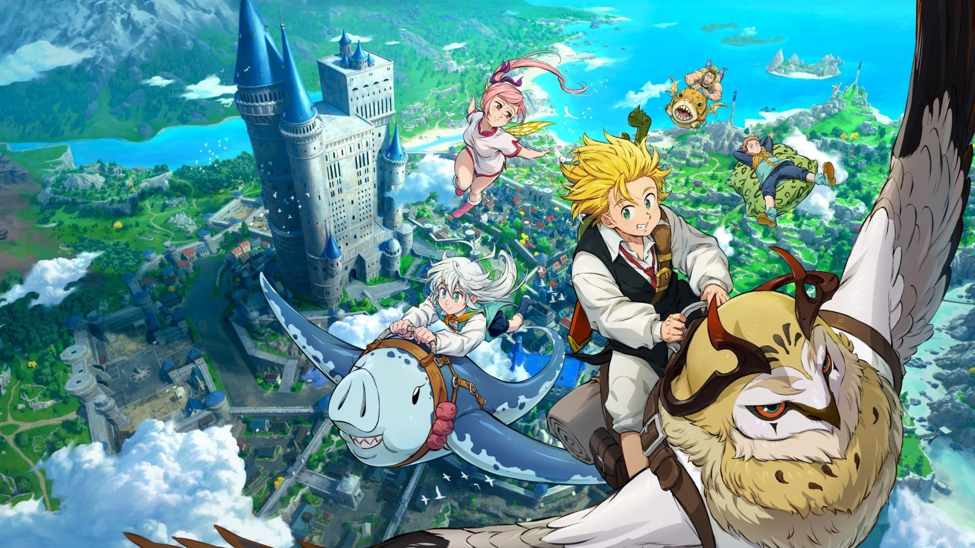 The Seven Deadly Sins: Origin dévoile des raids coopératifs