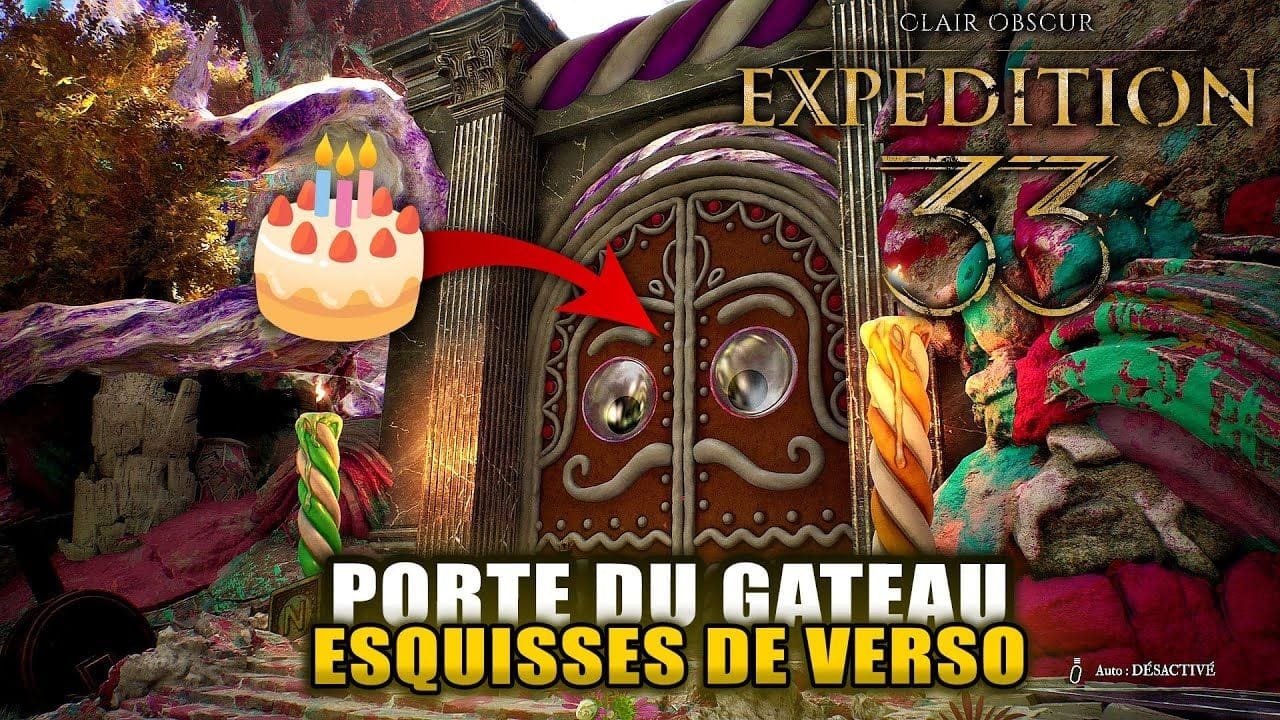 Clair Obscur Expedition 33 : Comment Ouvrir la PORTE du GÂTEAU D'ANNIVERSAIRE (Esquisses de Verso)