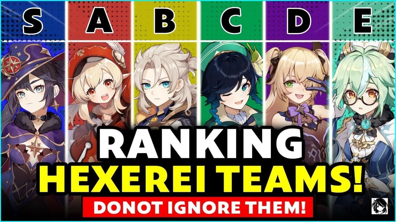 Ranking the BEST Hexerei Teams and Updated Builds in 6.2 – (Full Team Tier List) | Genshin Impact