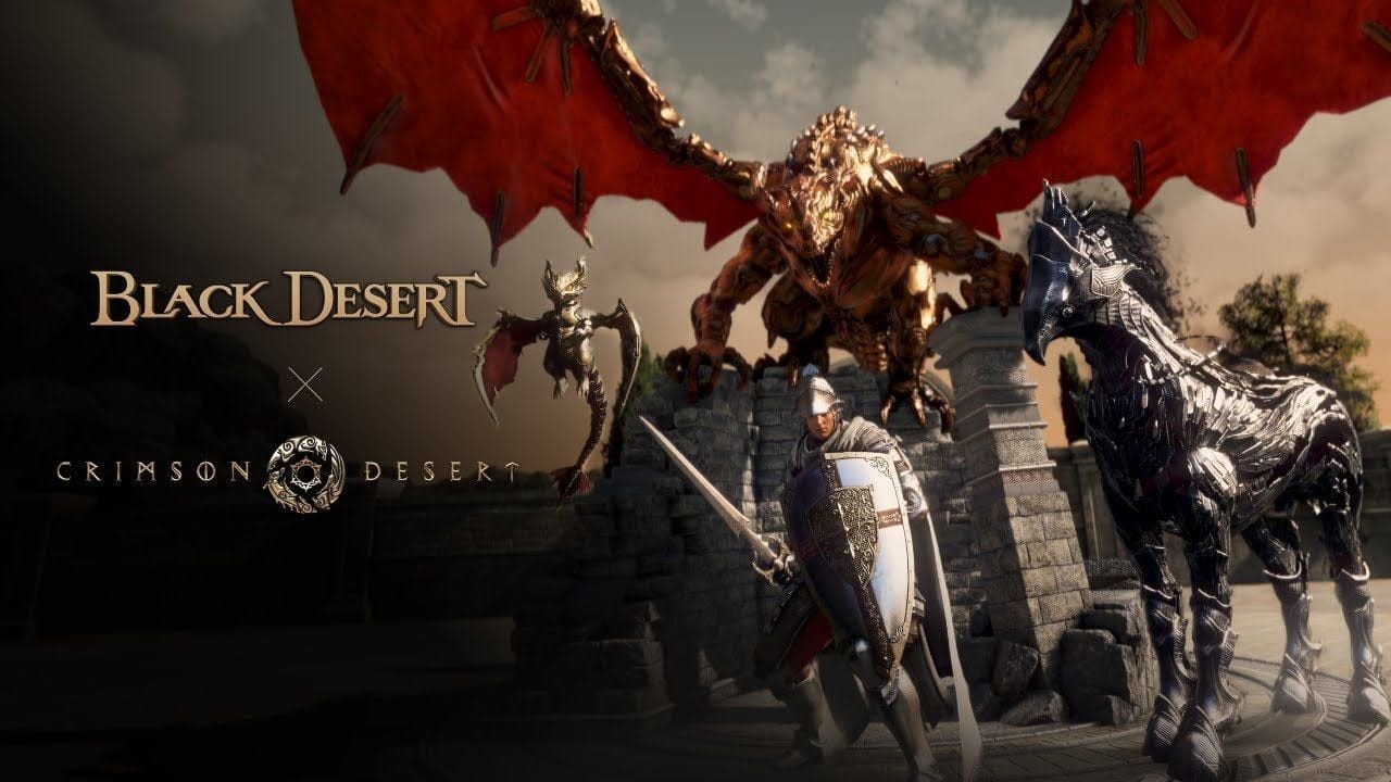 Crimson Desert Pre-Order Exclusive Bonus - Black Desert Limited Items