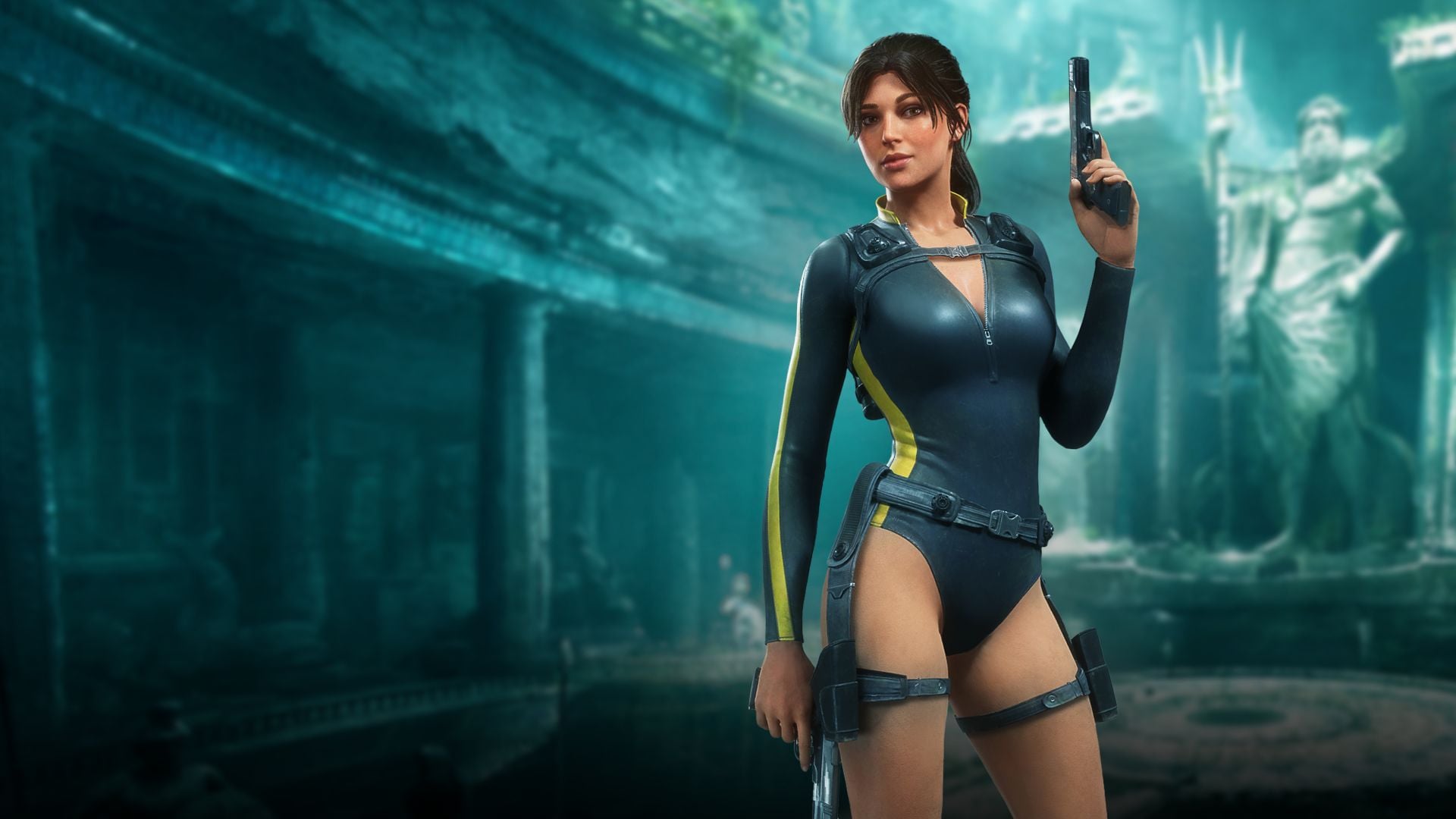 Obtenez gratuitement le skin de la combinaison de Lara Croft sur Tomb Raider: Legacy of Atlantis.