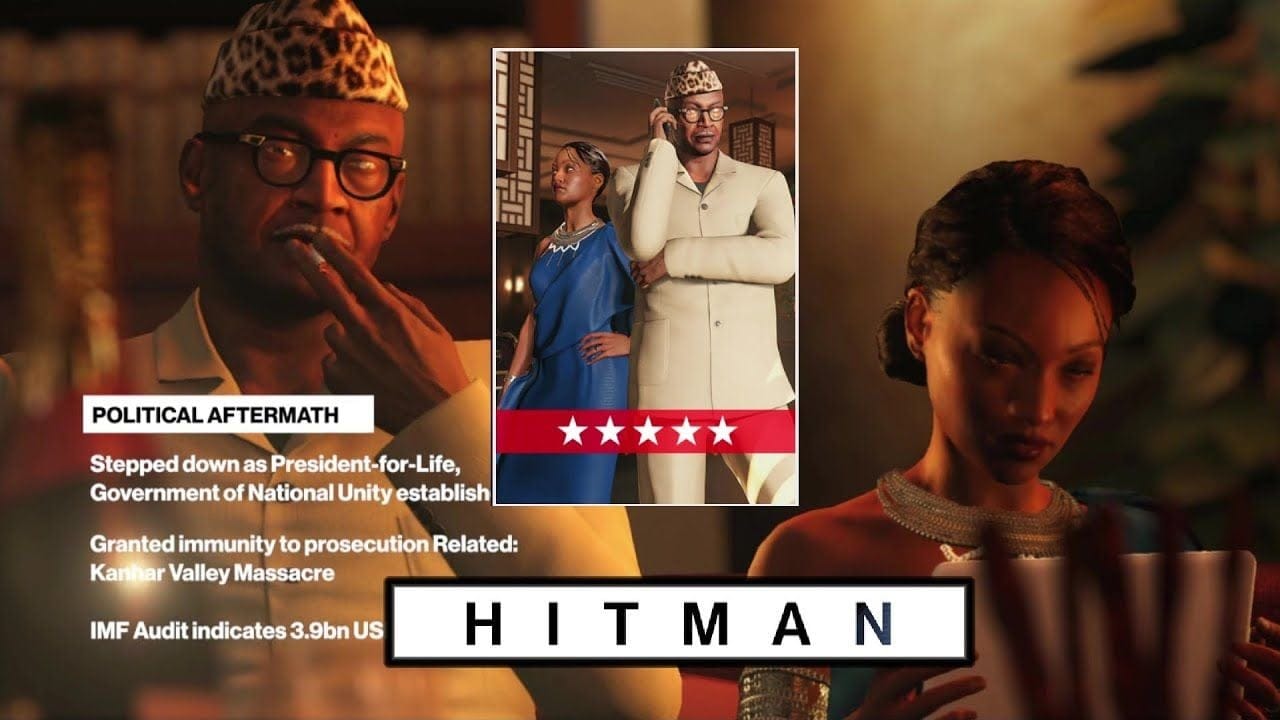 HITMAN L'EX-DICTATEUR & LA CROQUEUSE DE DIAMANTS RICHARD EKWENSI & INEZ EKWENSI Assassin Silencieux