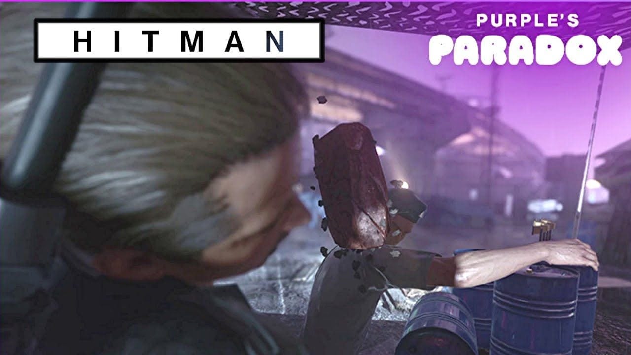 ICA GUARDS FIND OUT Assassin Silencieux HITMAN Contrat à la une PURPLE'S PARADOX