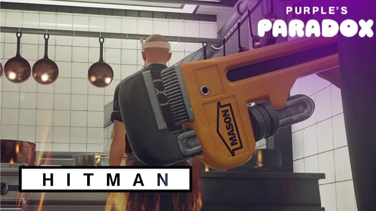 CHEF'S DOWN Assassin Silencieux HITMAN Contrat à la une PURPLE'S PARADOX