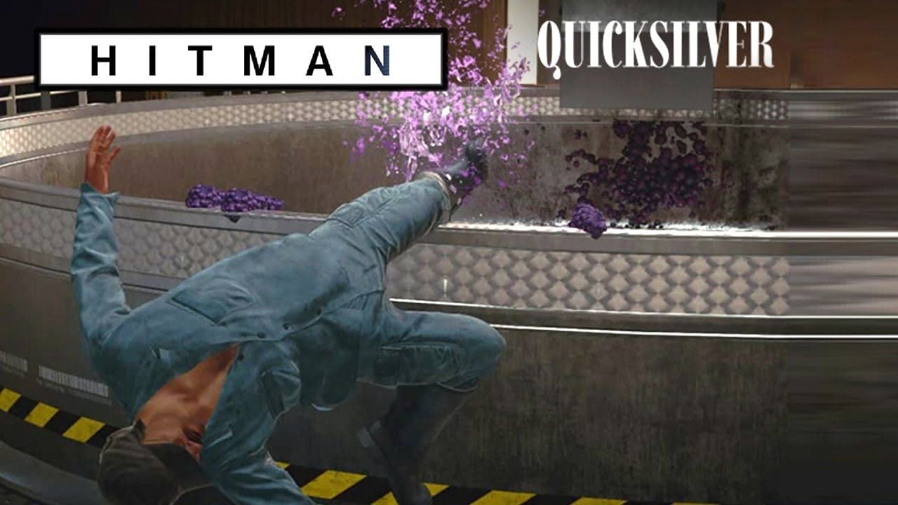 S(L)IP ON WINE Assassin Silencieux HITMAN Contrat à la une QUICKSILVER