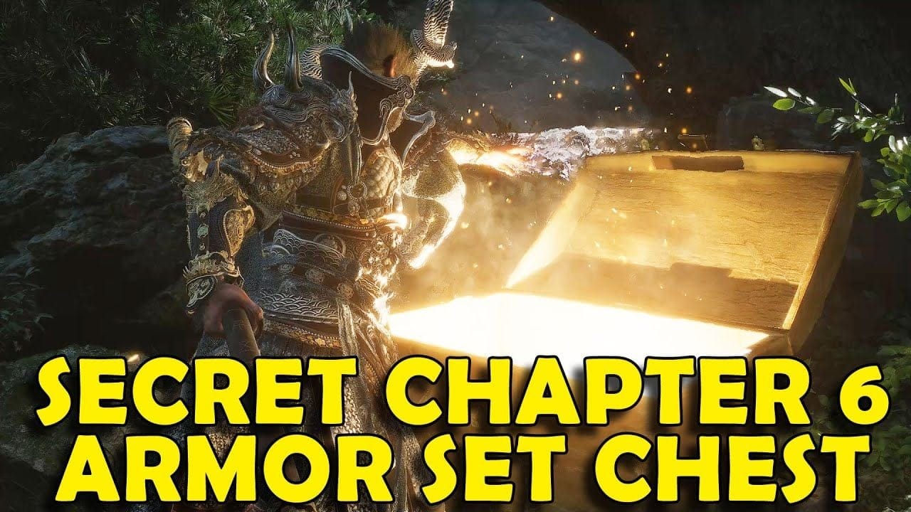 Black Myth Wukong - Secret Chapter 6 Armor Set Chest Locations (Sun Wukong True Armor)