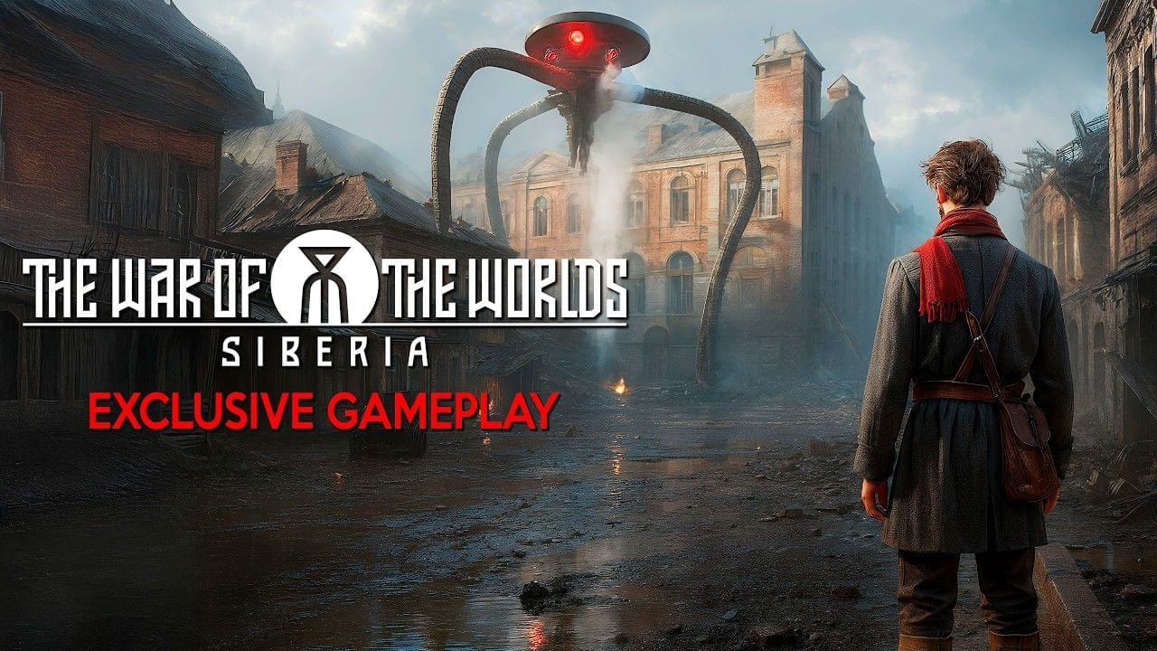 WAR OF THE WORLDS SIBERIA First Gameplay Reveal | SINGLE PLAYER ACTION Alien Invasion coming in 2027