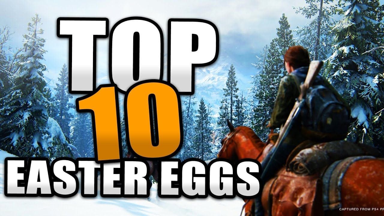 TOP 10 EASTER EGGS ET SECRETS DE THE LAST OF US PART 2 (Uncharted, Jak and Daxter, Jurassic Park) FR