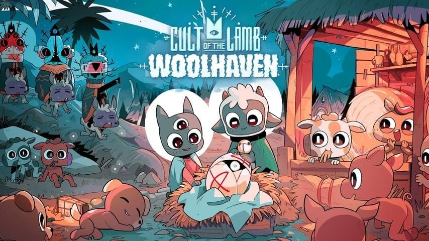 Cult of the Lamb : tremblez hérétiques, le DLC hivernal Woolhaven arrive le mois prochain