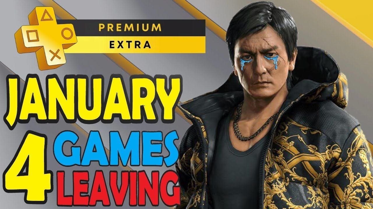 PS Plus Extra & Premium Games January 2026 - 4 Games Are Leaving + Platinum Difficulty & Time