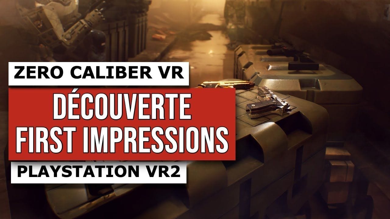 ZERO CALIBER VR DÉCOUVERTE I FIRST IMPRESSIONS