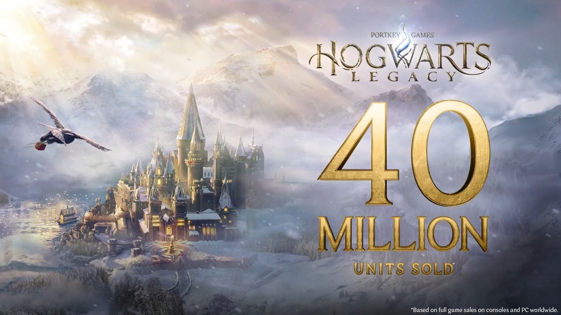 Hogwarts Legacy s'est vendu à plus de 40 millions d'exemplaires