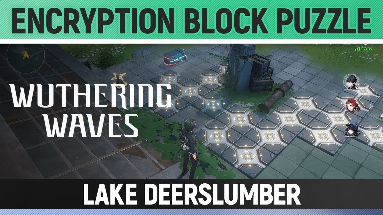 Wuthering Waves - Encryption Block Puzzle - Lake Deerslumber